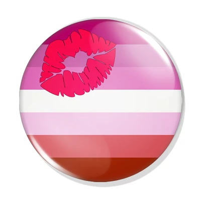 Lipstick kitűző