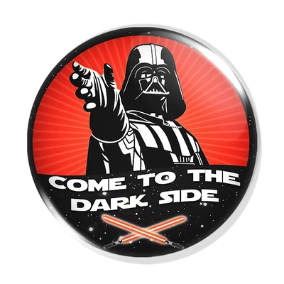 Dark Side kitűző