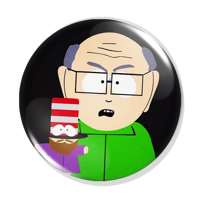 Garrison bácsi kitűző  – South Parkos ajándék