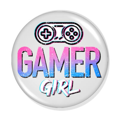 Gamer Girl kitűző 1
