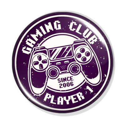 Gaming Club kitűző 1