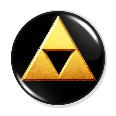 Triforce kitűző 1