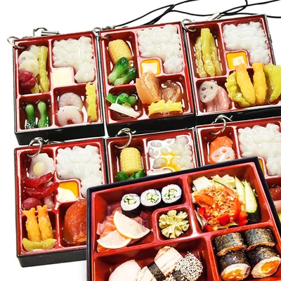Bento étel doboz kulcstartó