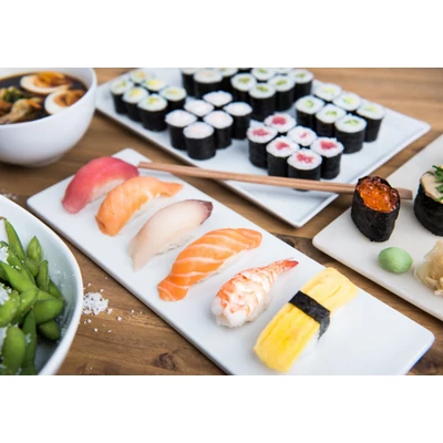 Sushi tál varázs kulcstartó 4 féle