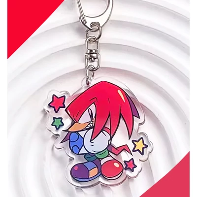 Knuckles kulcstartó - Sonic-os ajándéktárgy
