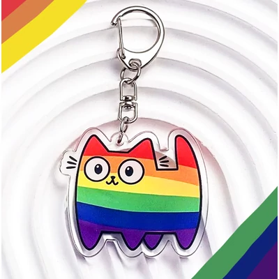 Pride cicás kulcstartó - Pride termék