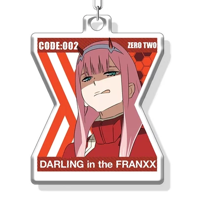 Zero Two kulcstartó
