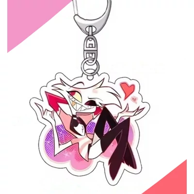 Angel Dust kulcstartó – Hazbin Hotel-es ajándék