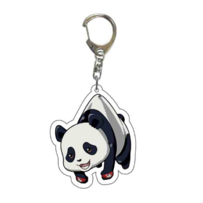 Panda kulcstartó