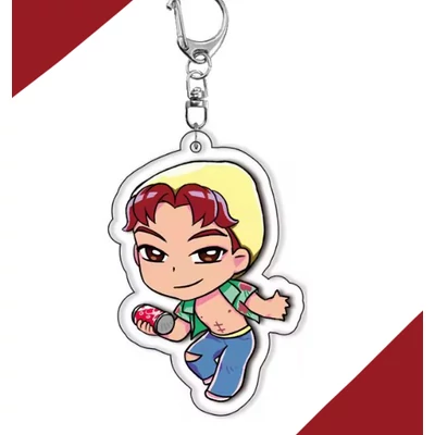 Kpop Demon Hunters kulcstartó – animés ajándék