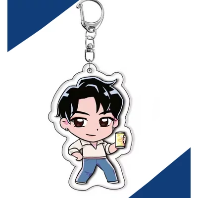 Kpop Demon Hunters kulcstartó – animés ajándék