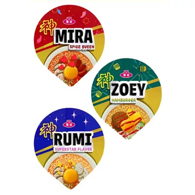 Kpop Démonvadászok - ramen leves sablon