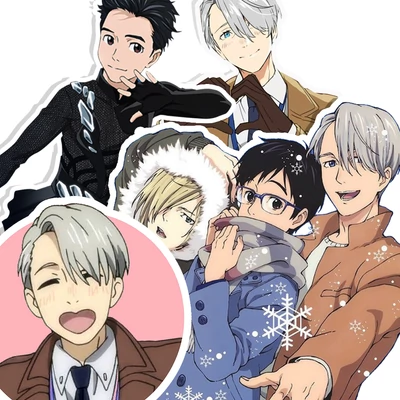 Yuri on Ice matrica csomag