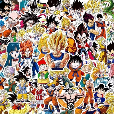 Dragon Ballos matricák – animés ajándék