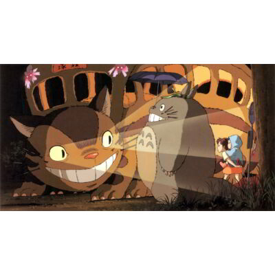 Totoro Varázslatos Macska busz plüss