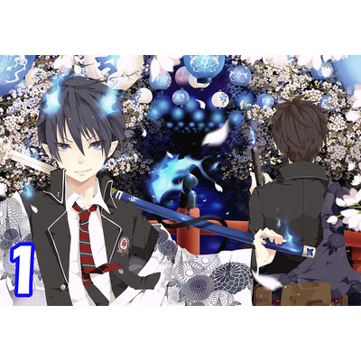 Ao no exorcist XL poszterek