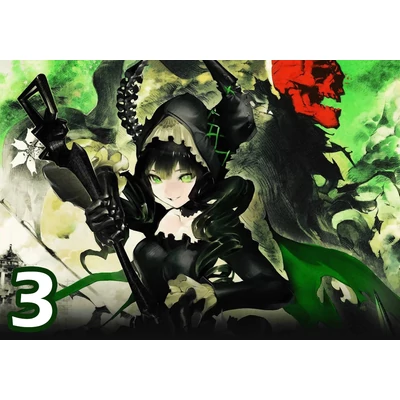 Black Rock Shooter XL poszterek