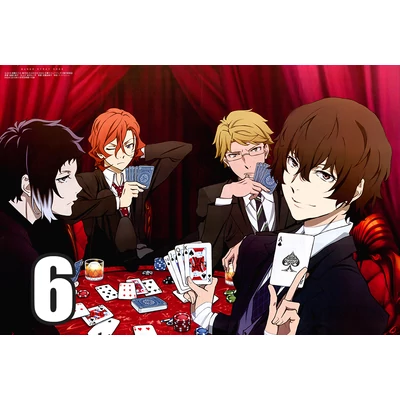 Bungou Stray Dogs poszterek 8 féle