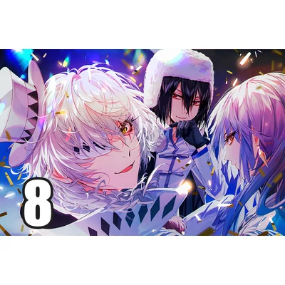 Bungou Stray Dogs poszterek 8 féle