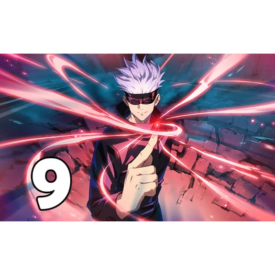 Jujutsu Kaisen poszterek 10 féle