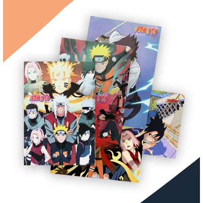 Naruto poszterek – animés ajándék
