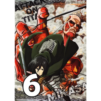 Attack on Titan poszterek 8 féle