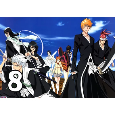 Bleach poszterek 8 féle