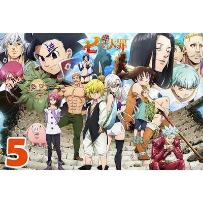 The Seven Deadly Sins XL poszterek
