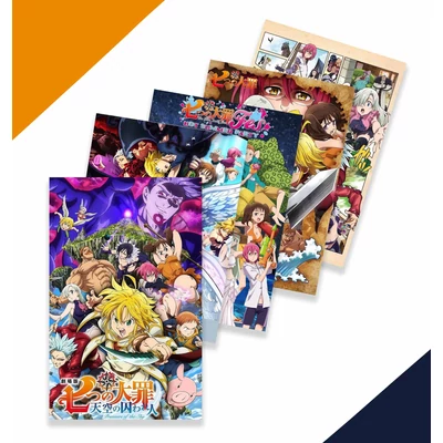 The Seven Deadly Sins poszterek – animés ajándék