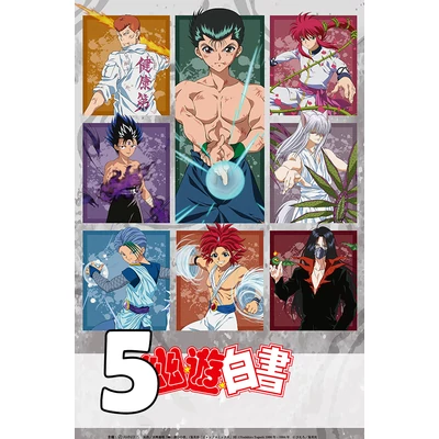 Yu Yu Hakusho poszterek 8 féle