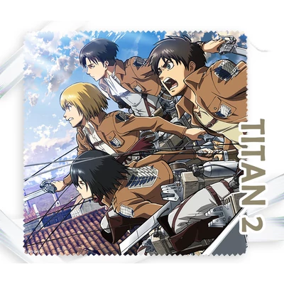 ÚJ! Mikroszálas anime törlőkendő 34 féle A-B