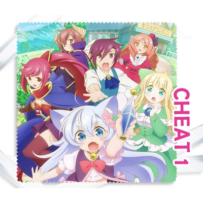 ÚJ! Mikroszálas anime törlőkendő 33 féle C-E