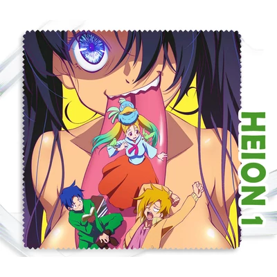 ÚJ! Mikroszálas anime mintás törlőkendő 47 féle F-H