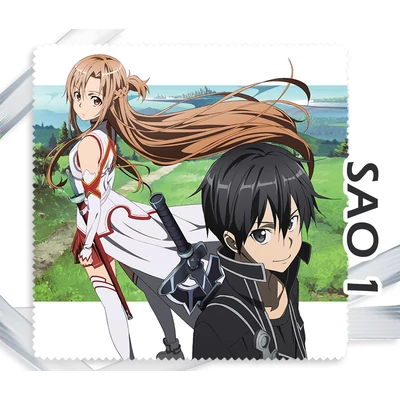 ÚJ! Mikroszálas anime mintás törlőkendő 56 féle S