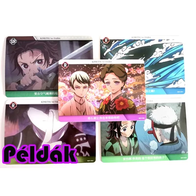 Kimetsu no Yaiba anime kártya csomag