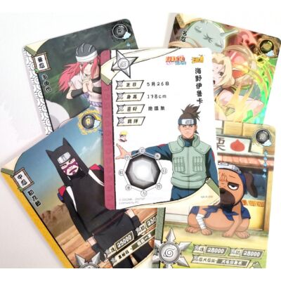 Naruto anime kártya csomag