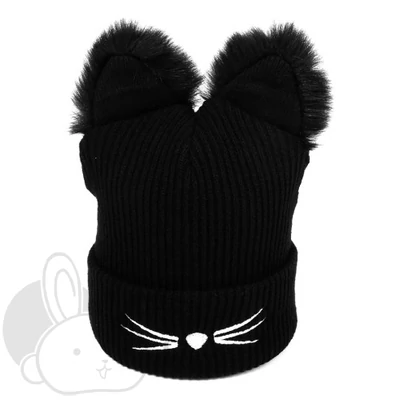 Nyuszifüles beanie sapka