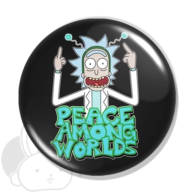 "Peace among worlds" kitűző