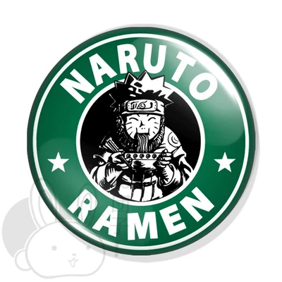 Naruto ramen kitűző