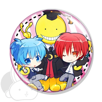 Assassinaton Classroom kitűző 1 
