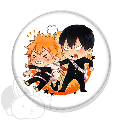 Kageyama és Hinata chibi kitűző