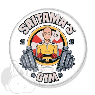 Saitama's Gym kitűző