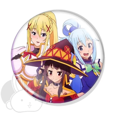 KonoSuba kitűző 4 