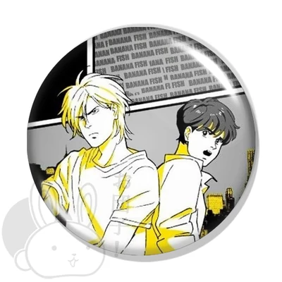 Banana Fish kitűző 2