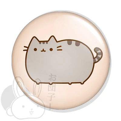 Pusheen cica kitűző 2 