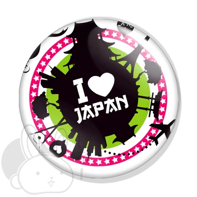 Japán kitűző 5 