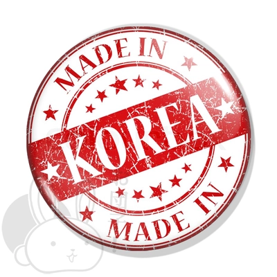 Made in Korea kitűző 1 