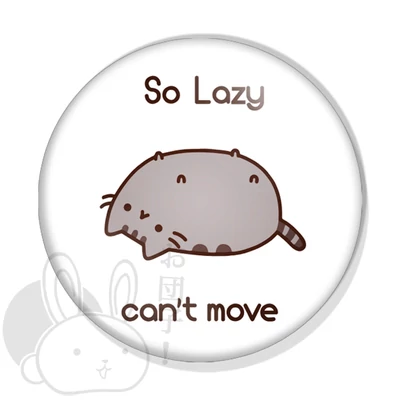 Pusheen cica kitűző 5 