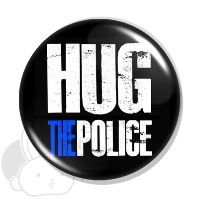 Hug the police kitűző 1 