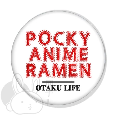 Otaku life kitűző 1